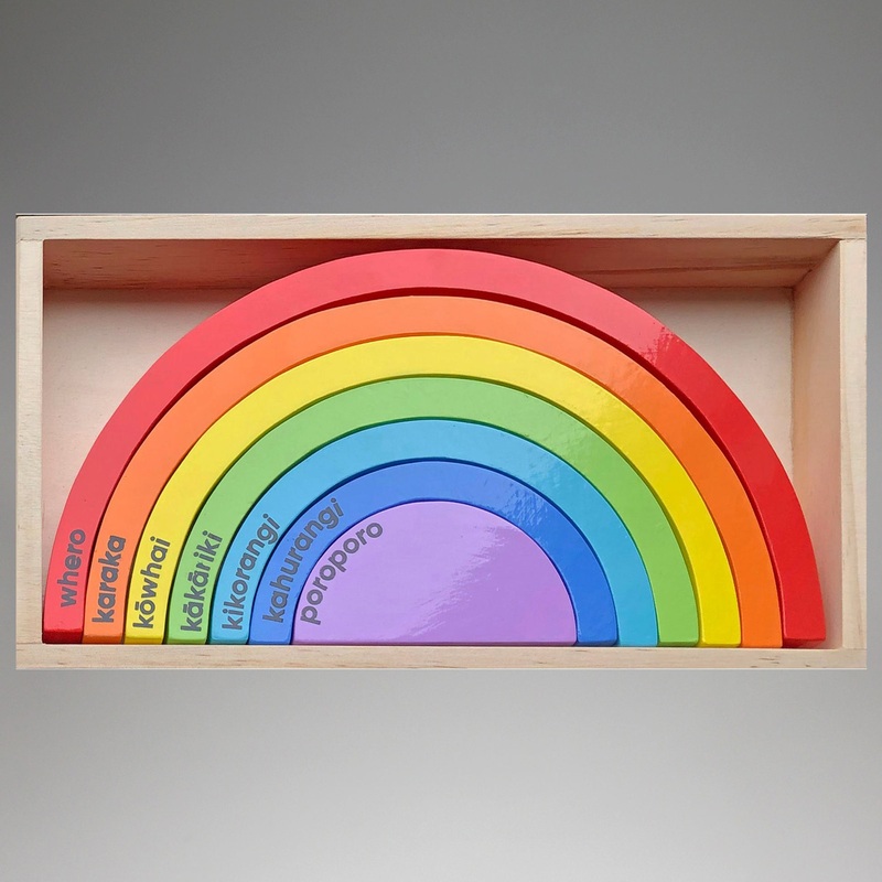 Moana RD - Te Reo Maori Rainbow Blocks
