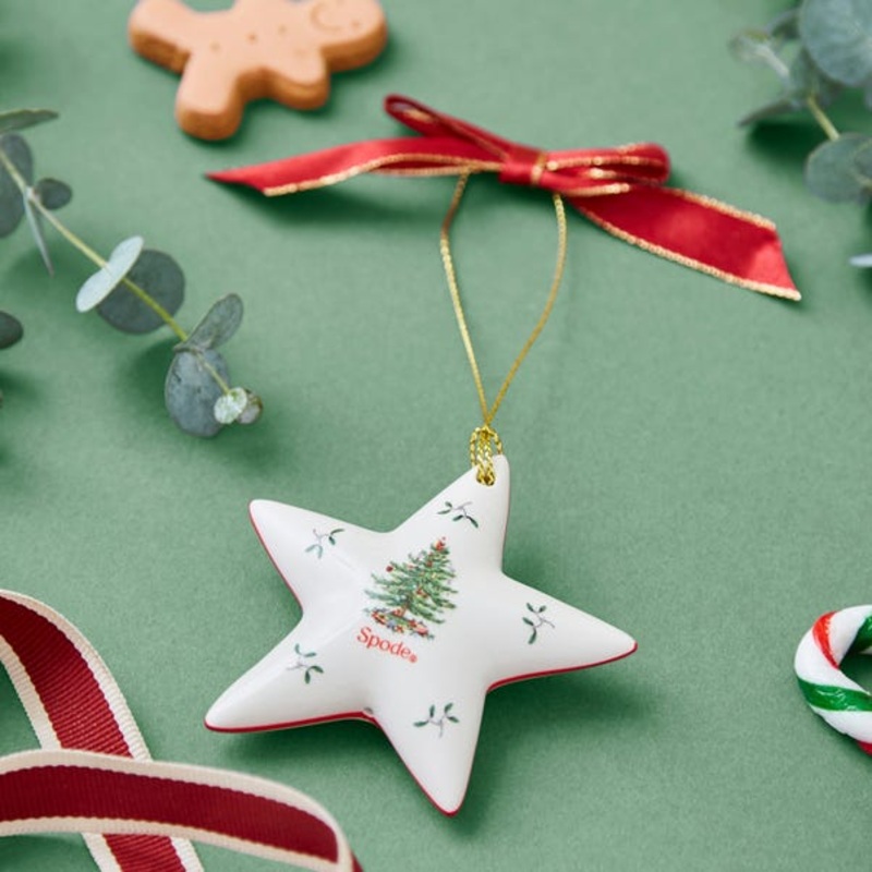 Spode Star Hanging Decoration