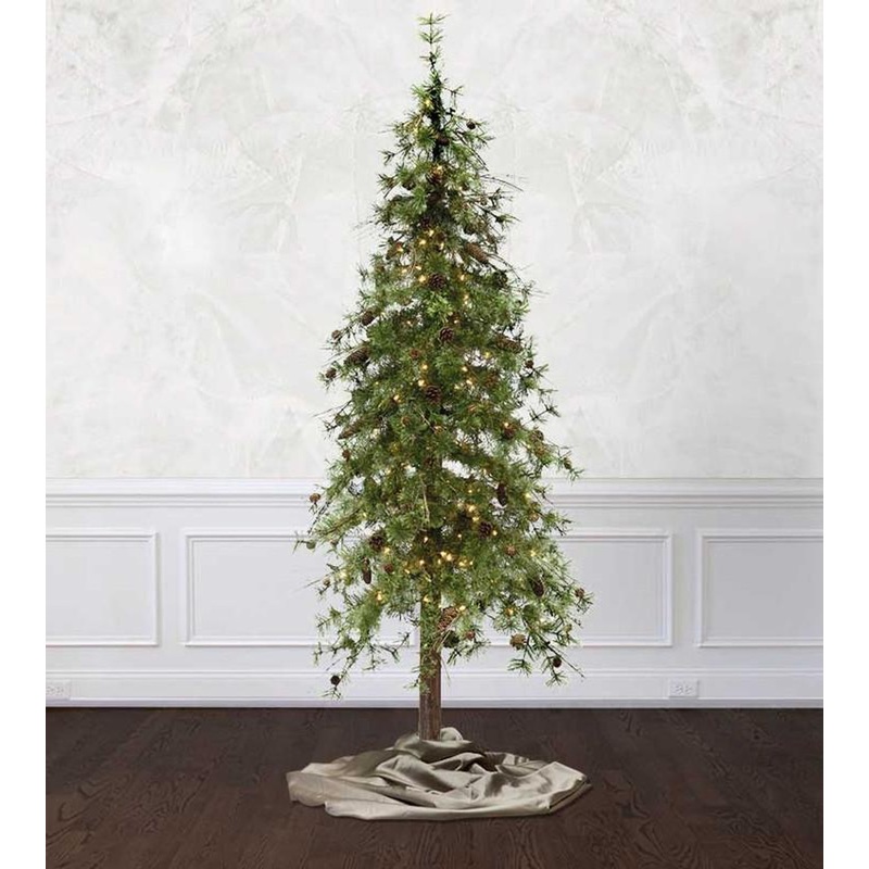 7' Rustic Alpine Tree - Clear LED