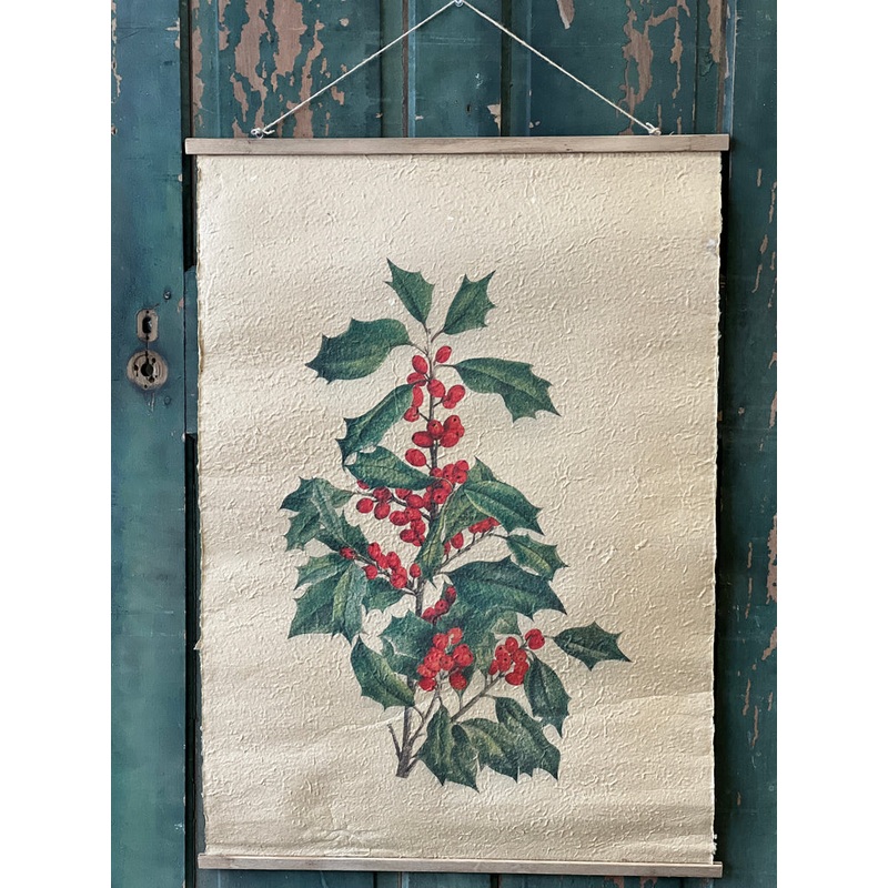 Hanging Scroll - Holly