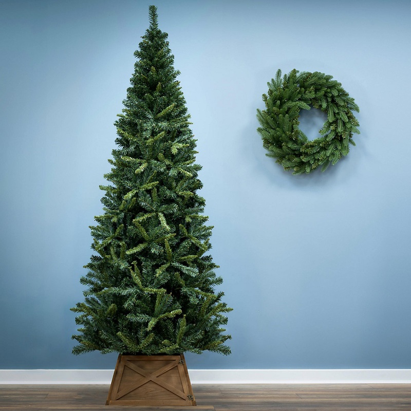 The 8ft Slim Mixed Pine Tree with hinged branches