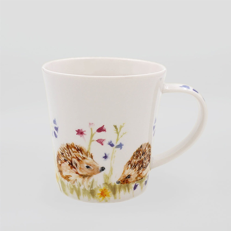Feather & Fur 'Hedgehog' Mug