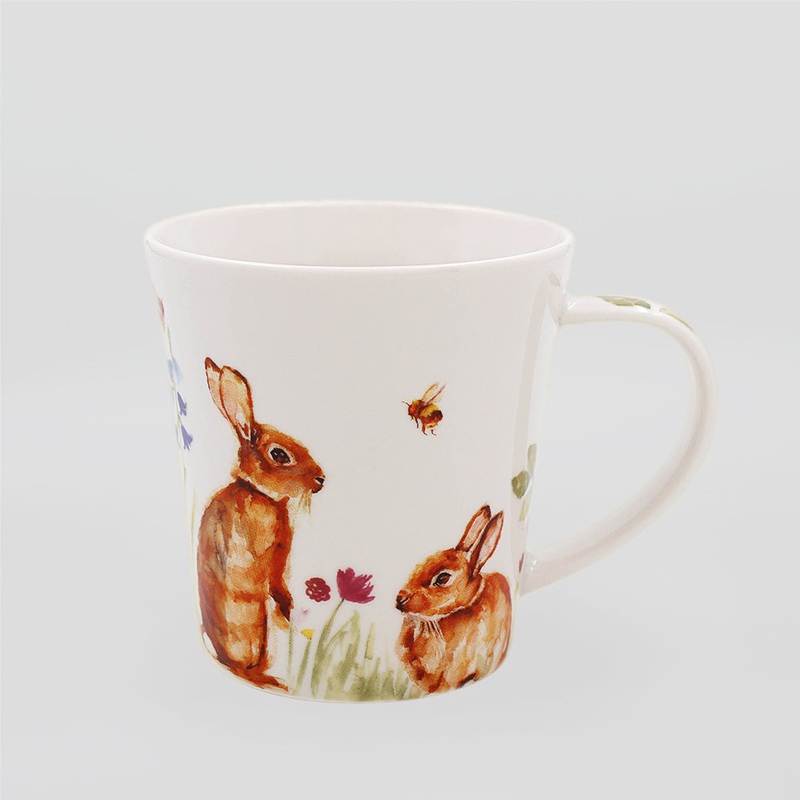 Feather & Fur 'Bunnies' Mug