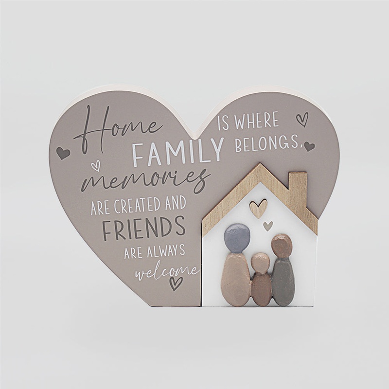 Plaque 'Family, Memories And Friends'