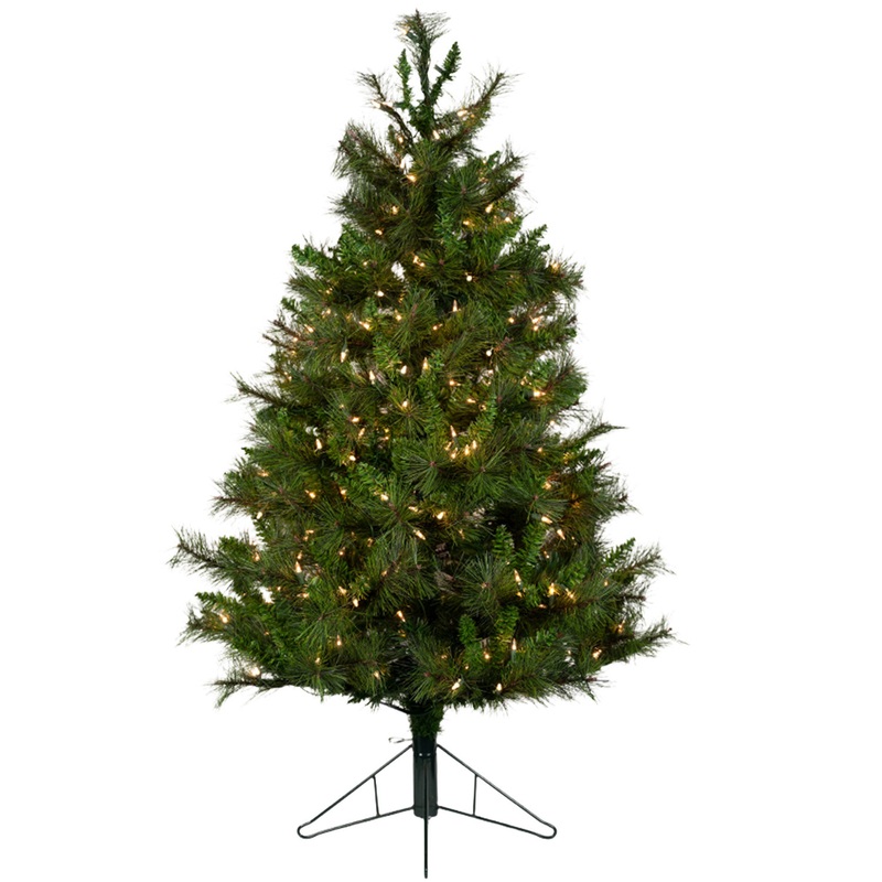 4.5' Deluxe Brighton Pine Tree-ColorChange 3mm LED