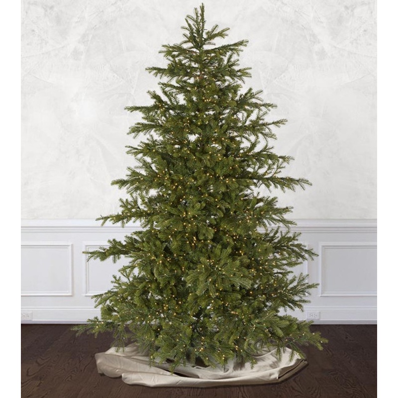 9' Enchanted White Spruce Tree-ColorChange 3mm LED