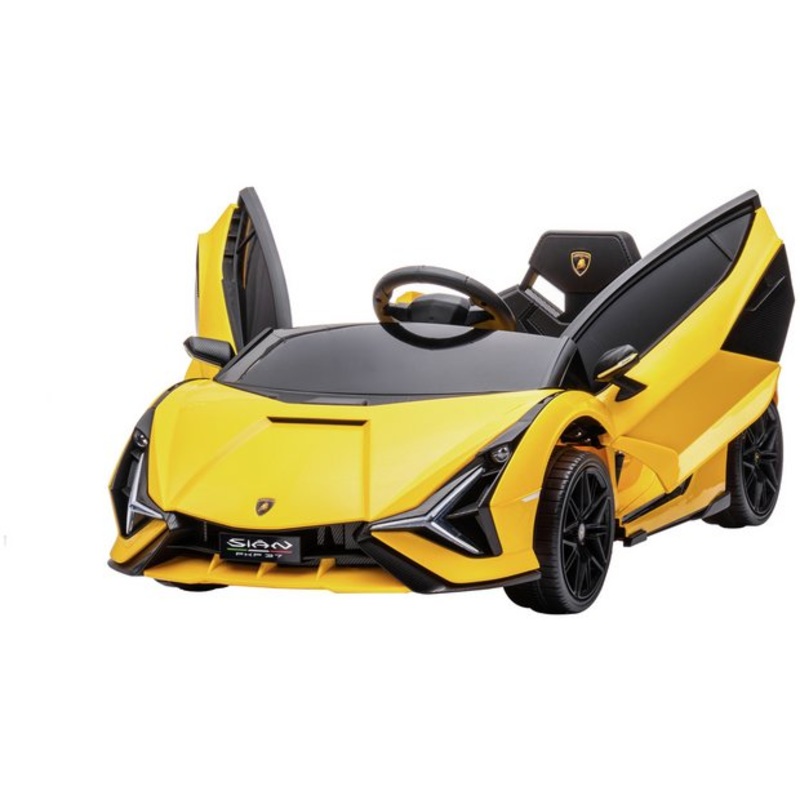 Hyper Lamborghini Sian 12V Powered Vehicle - Yellow