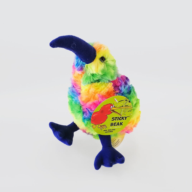 Rainbow Plush Kiwi - 15cm