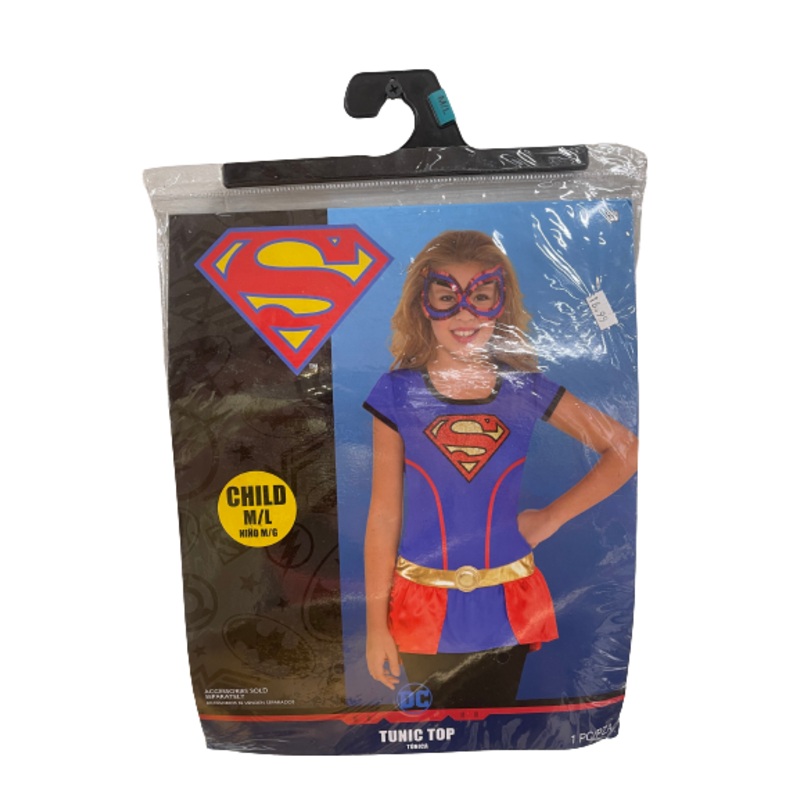 DC Supergirl Costume Tunic Top