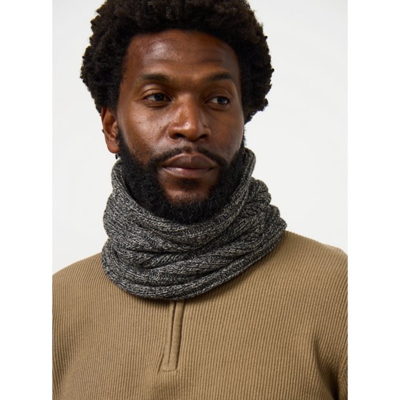 3M Thinsulate  Grey Twist Knitted Neck Warmer One Size