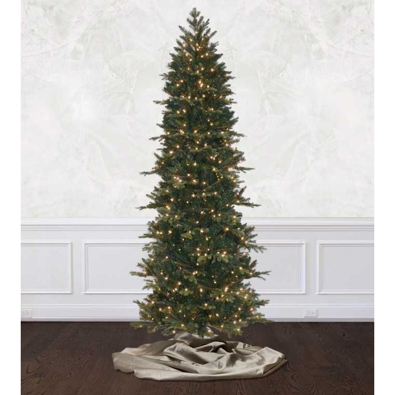 9' Slim Geneva Fir Tree - ColorChange 3mm LED