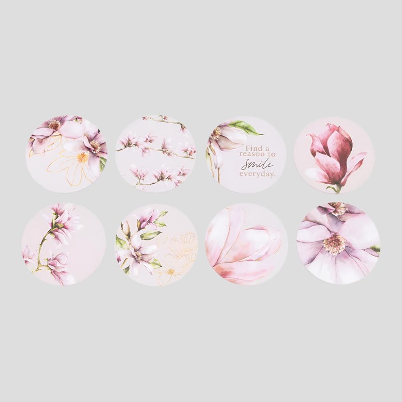 'Blossom' - Single Ceramic Coasters