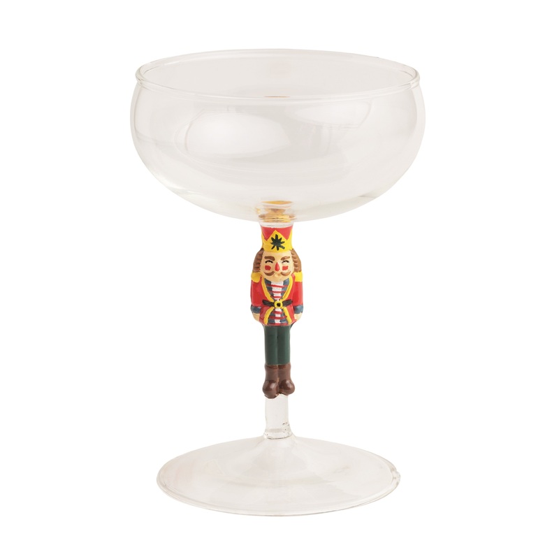 Nutcracker Coup Glass