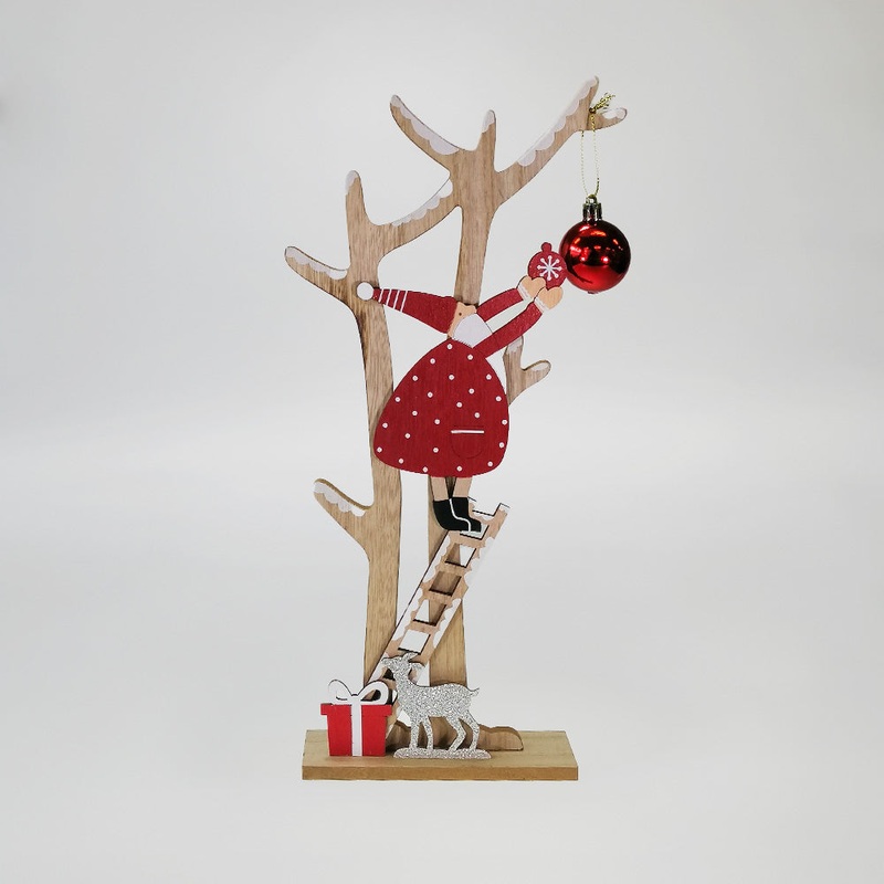 Santa 'Hanging Bauble' Decor