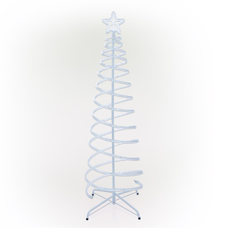 Alpine 5 ft. Slim Color Changing Christmas Tree