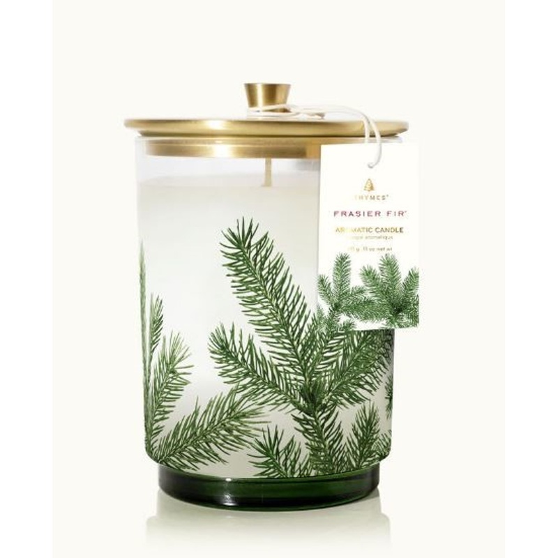 Thymes Frasier Fir Medium Pine Needle Luminary, 11.5 oz