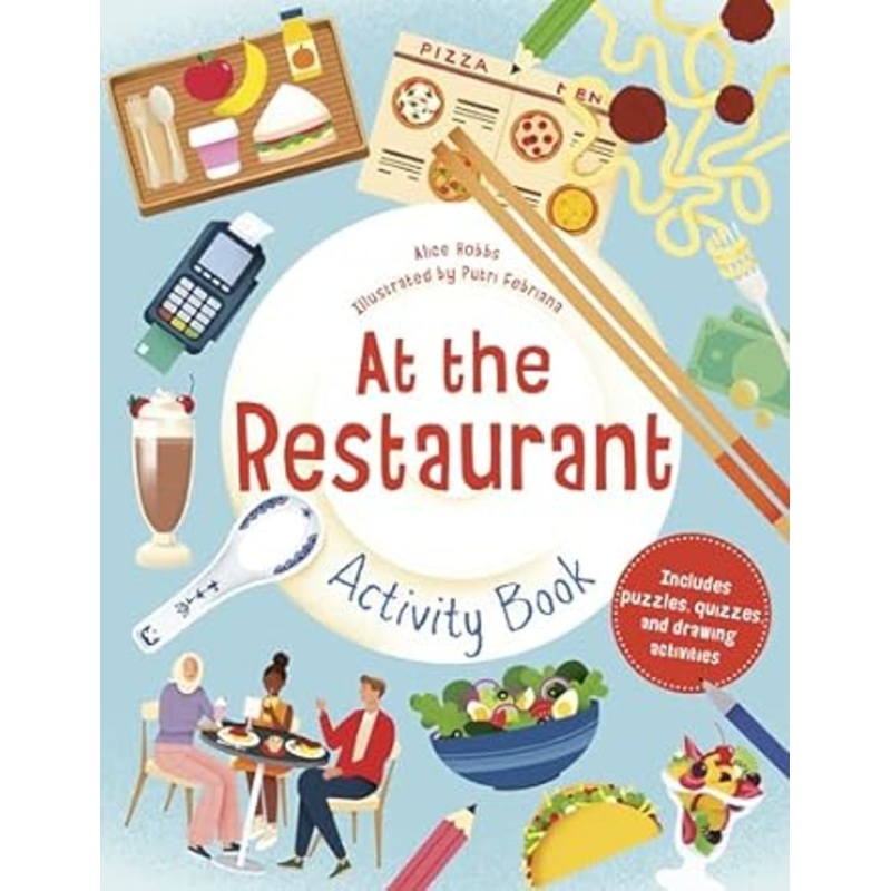 At the Restaurant Activity Book