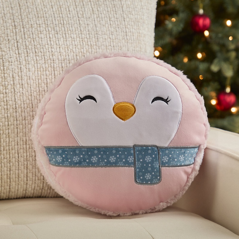 Christmas Penguin Plush toy - Pink