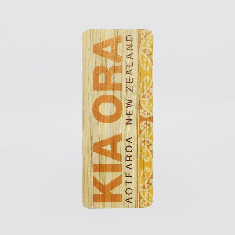 Wooden Bookmark - 'Kia Ora NZ'