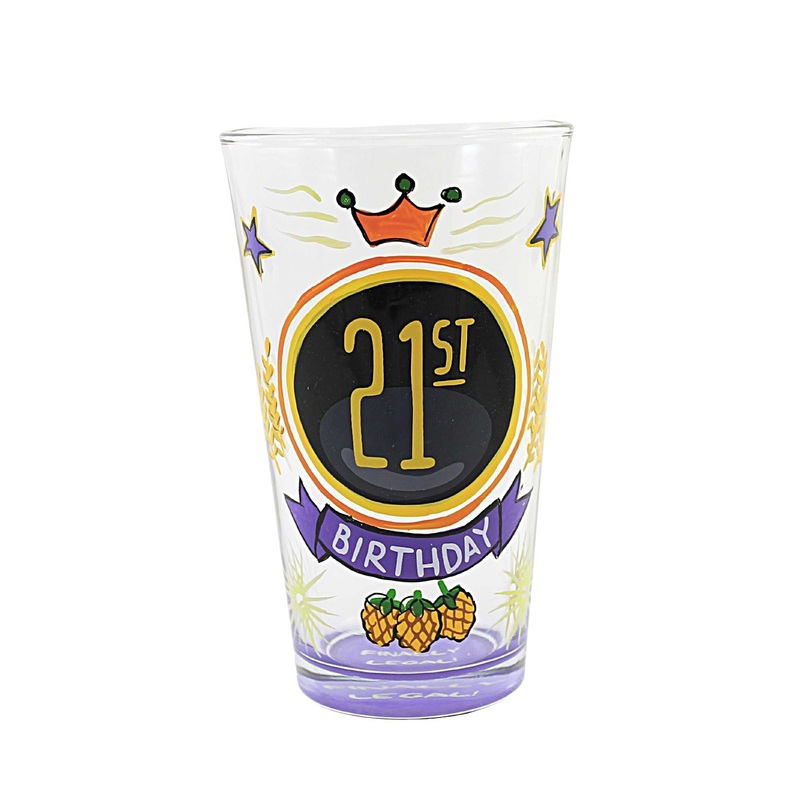 21St Birthday Pint Glass 57714