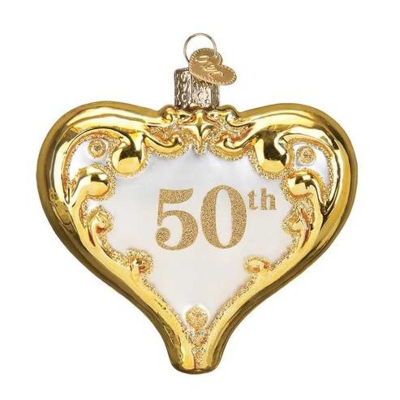 50Th Anniversary Heart 40909