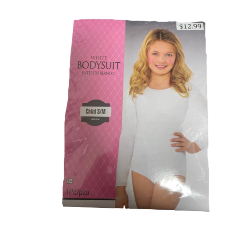 Children's White Body Suit