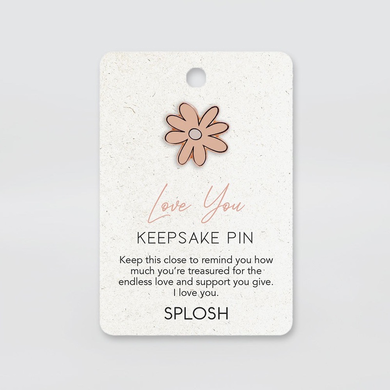 'I love You' Keepsake Pin