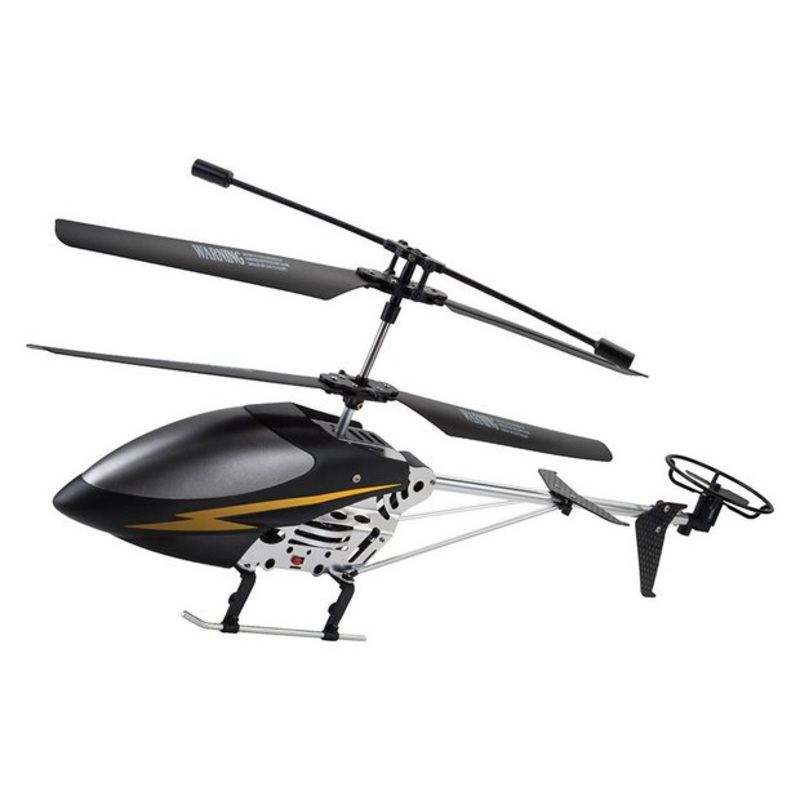 Menkind RED5 Radio Controlled Gyro Flyer Helicopter - Black