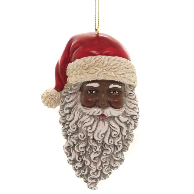 African American Santa Head 42242