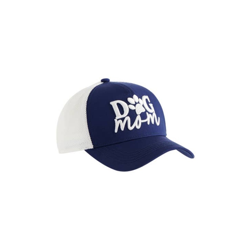 "DOG MOM" TRUCKER HAT