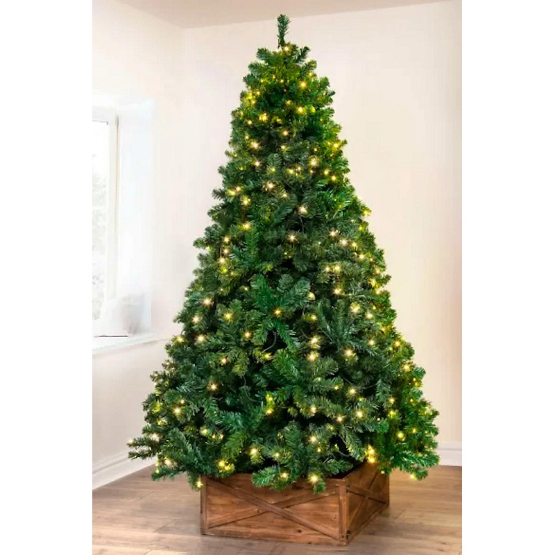 The 6ft Pre-lit Arbor Vitae Fir Tree with hinged branches
