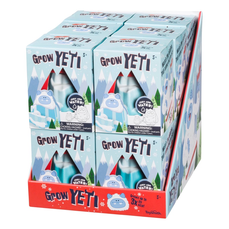 Toysmith Hatchin' Grow Yeti, Just Add Water, Fun Diy Kit