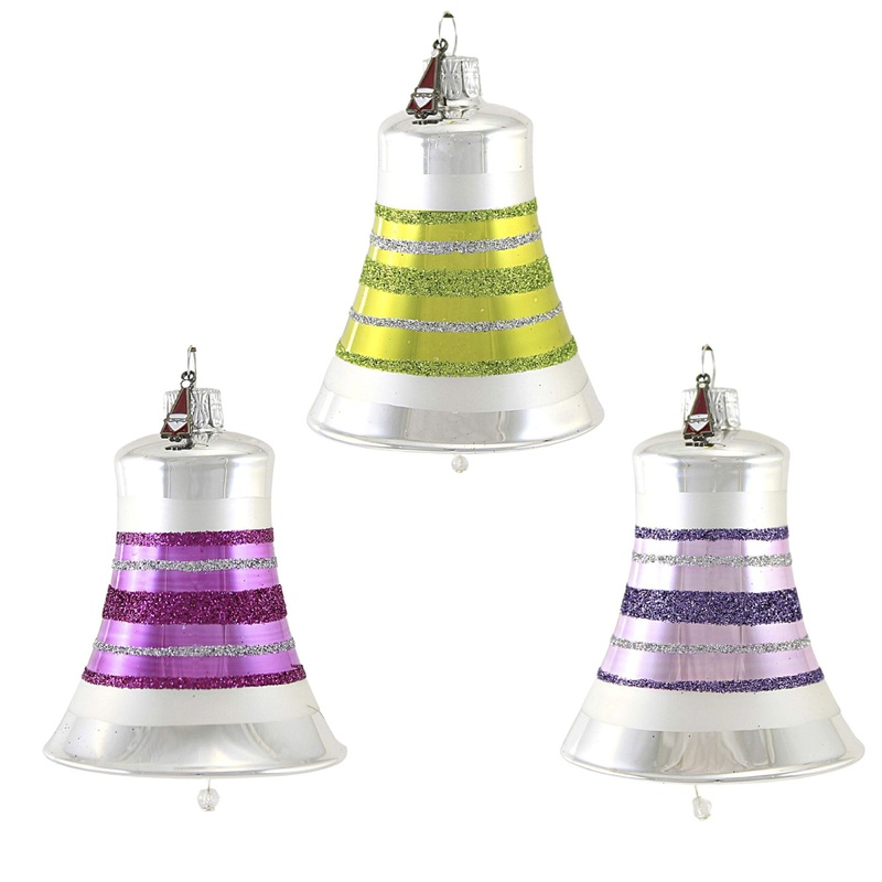 Yuletide Confetti Bells Set / 3 52595