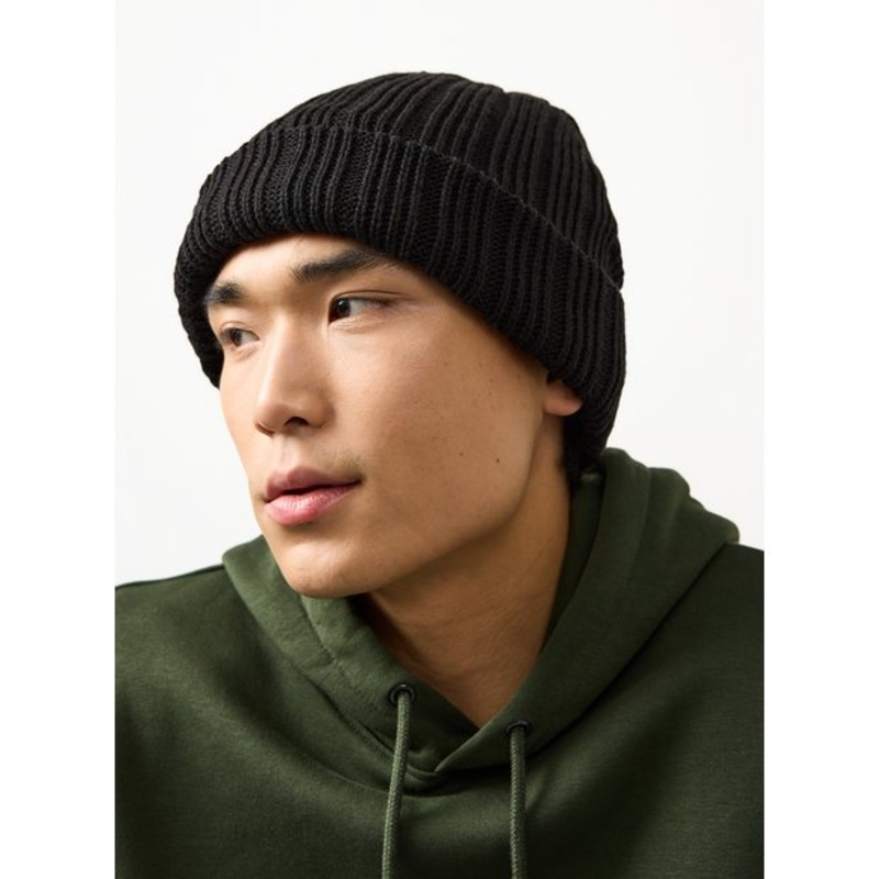 3M Thinsulate Black Knitted Beanie Hat One Size