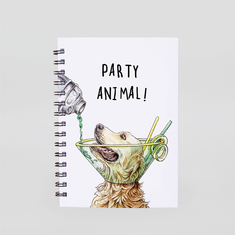 Notebook - 'Party Animal'