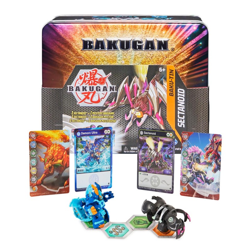 Bakugan Baku-Tin Sectanoid with Mystery Bakugan