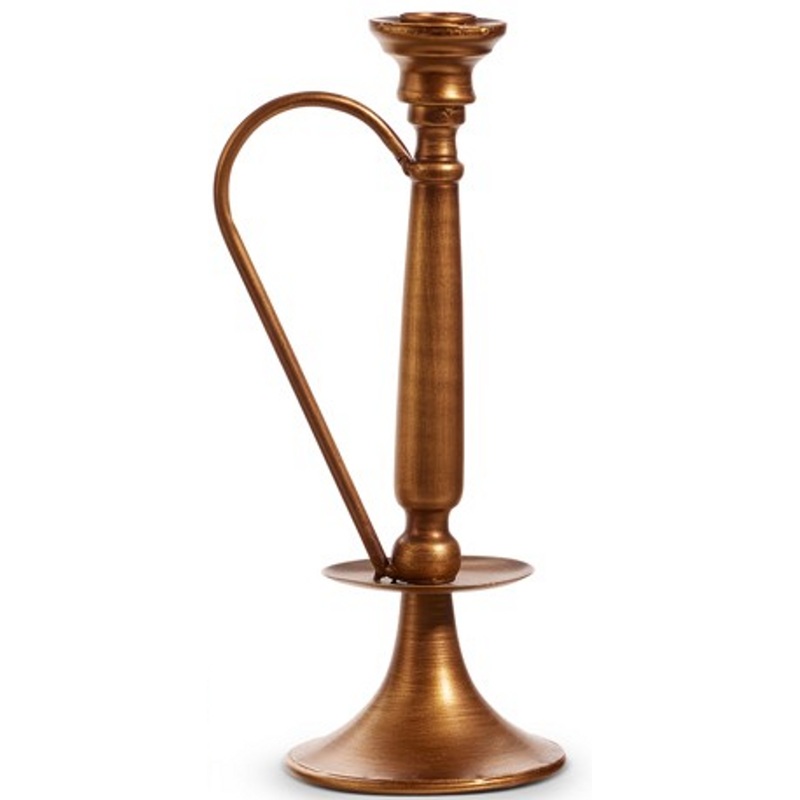 11" Vintage Brass Chamberstick