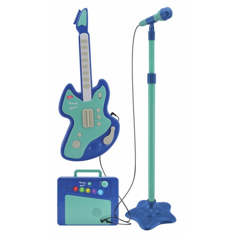 Chad Valley Musical Guitar Microphone and Amplifier Toy