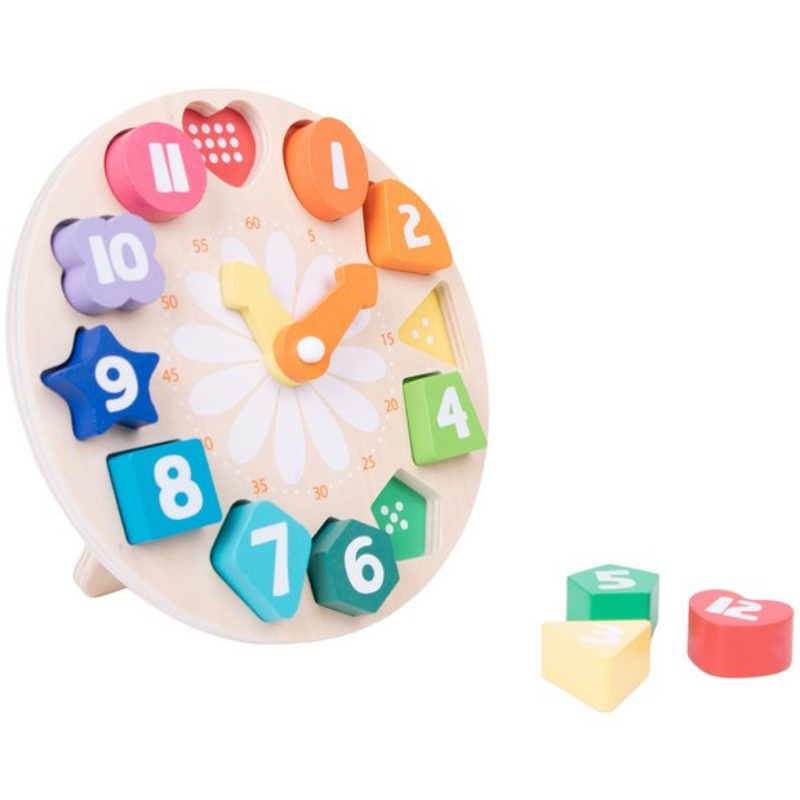 Chad Valley Wooden Learning Clock