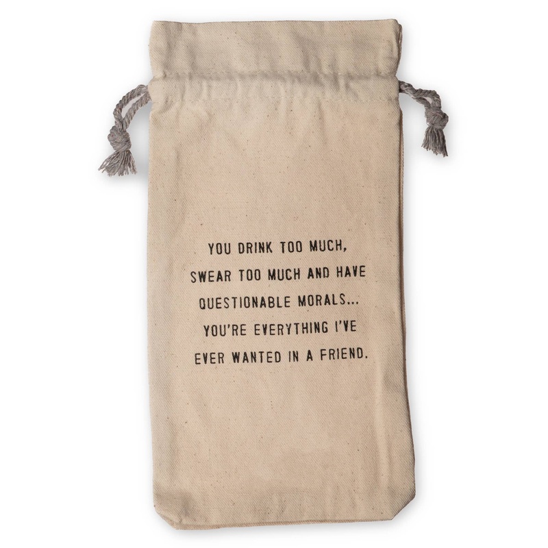 Wine Bag - Wanted In A Friend