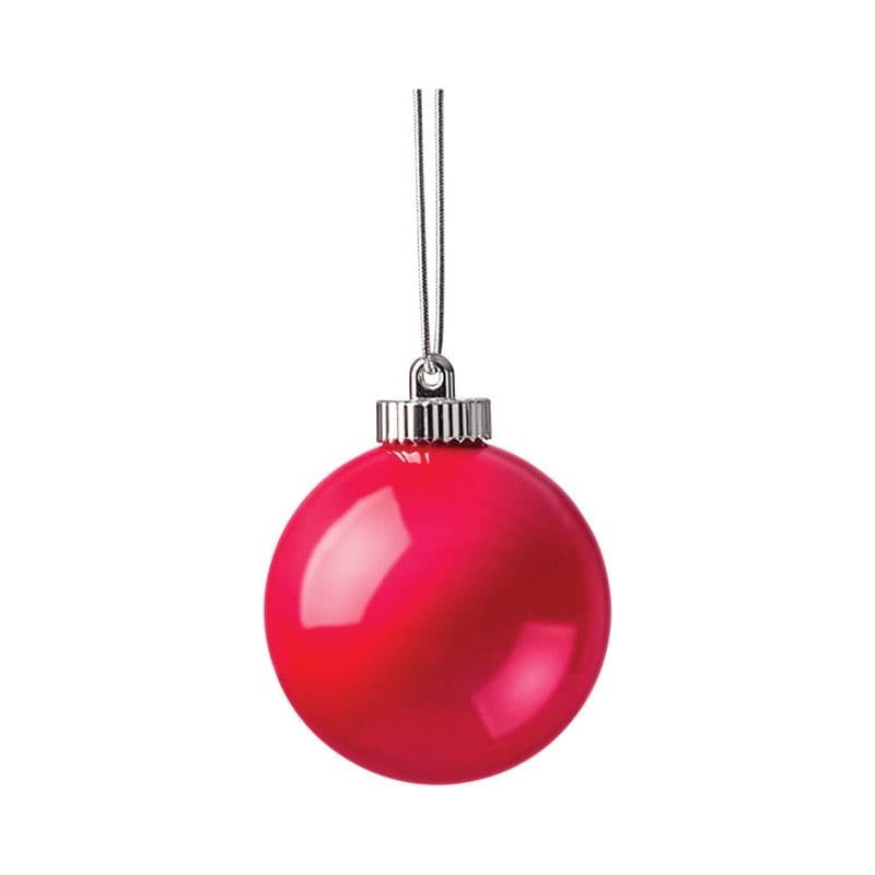 Xodus Innovations LED Red Globe Ornament 5 in.