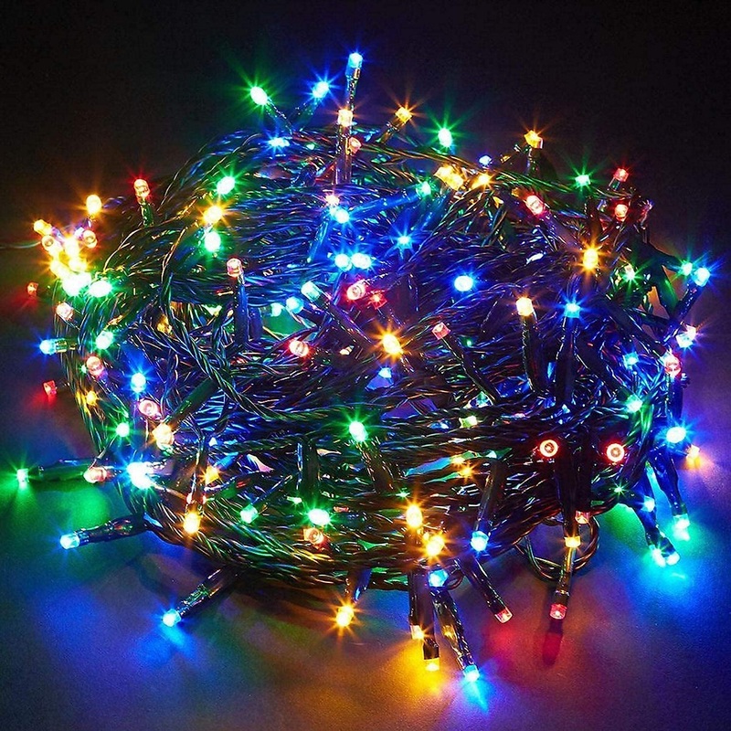SHATCHI 400LEDs Christmas Tree Fairy String Lights 40m Lit - Multifunction 8 Light Modes, Timer,  Waterproof Home Decorations