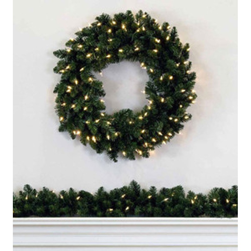 36" Finley Spruce TEARDROP - Clear LED