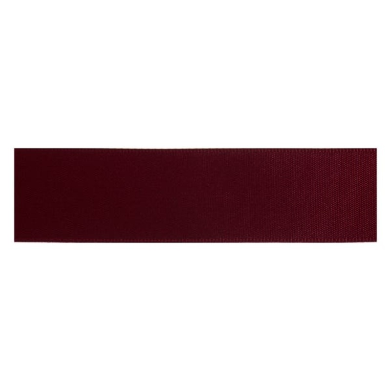 Wine Satin Ribbon