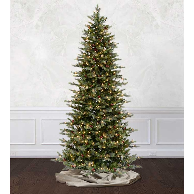 9' Slim Santa Fe Tree - ColorChange LED