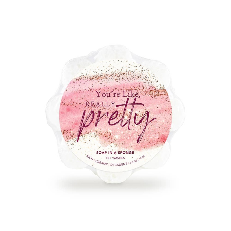 You're Like Really Pretty Soap in a Sponge