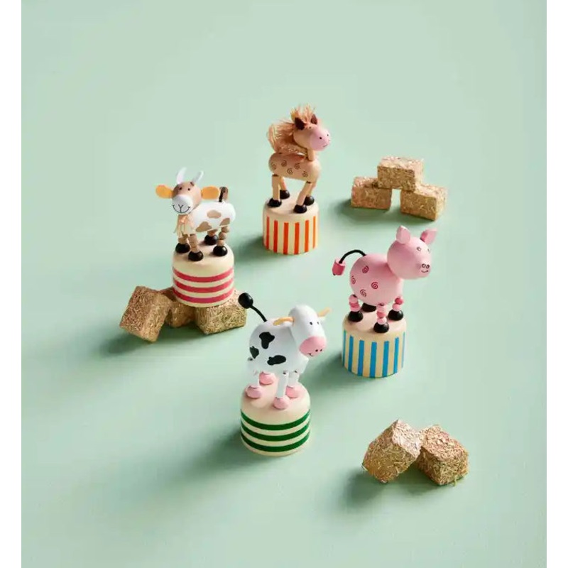 Wood Collapsible Animal Toy - 4 Styles