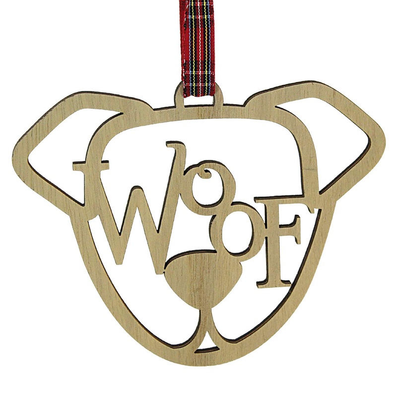 Woof Ornament 60075