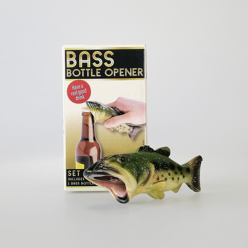 Bass' Fish Bottle Opener