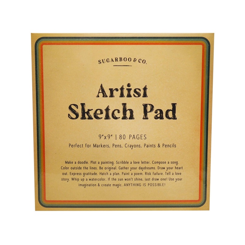 9"x9" Artist Sketch Pad